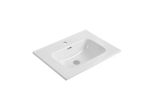 Тумба с раковиной Aquatek Вега AQ77060-LG 61 см серый туман